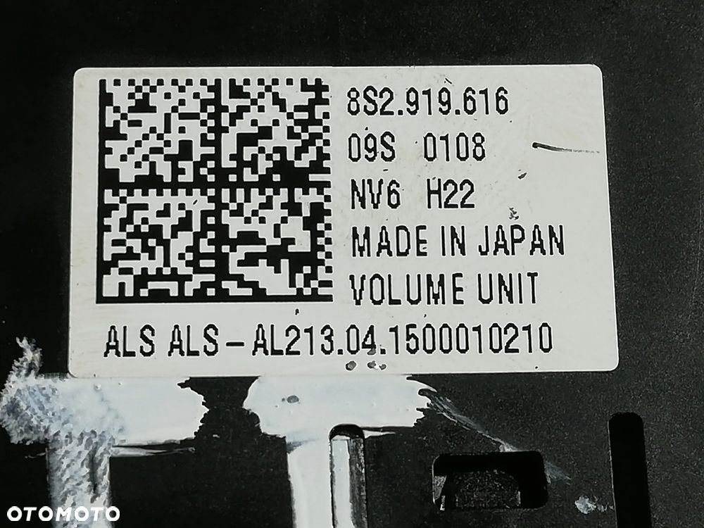 Przełącznik sterowania mmi Audi OE 8S2919616 - 2