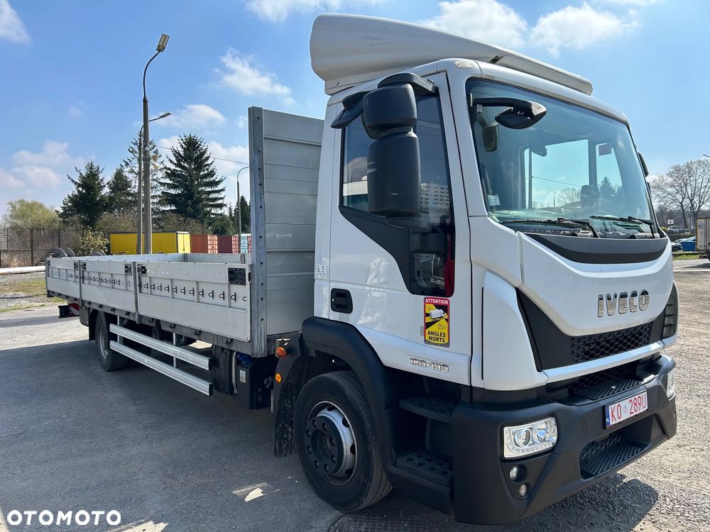 Iveco EUROCARGO 120-190 / SKRZYNIA PLATFORMA 7.5M / OCYNK / BURTY - 2