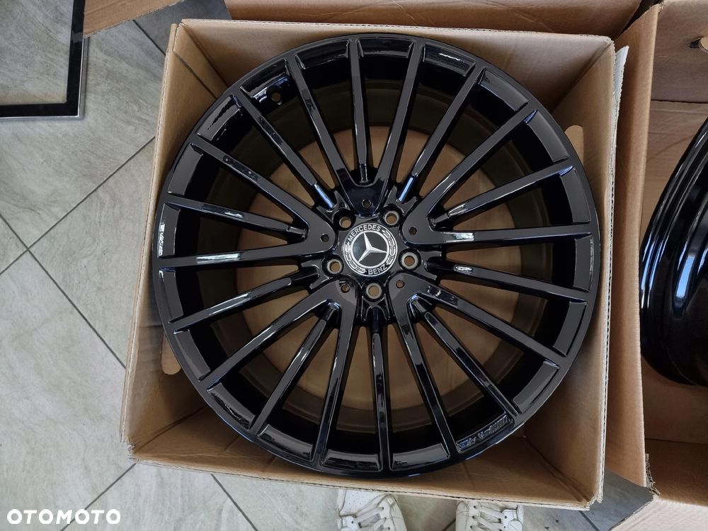 Nowe Czarne Felgi Amg Mercedes S Klasa W223 W222 21 Cali - 4