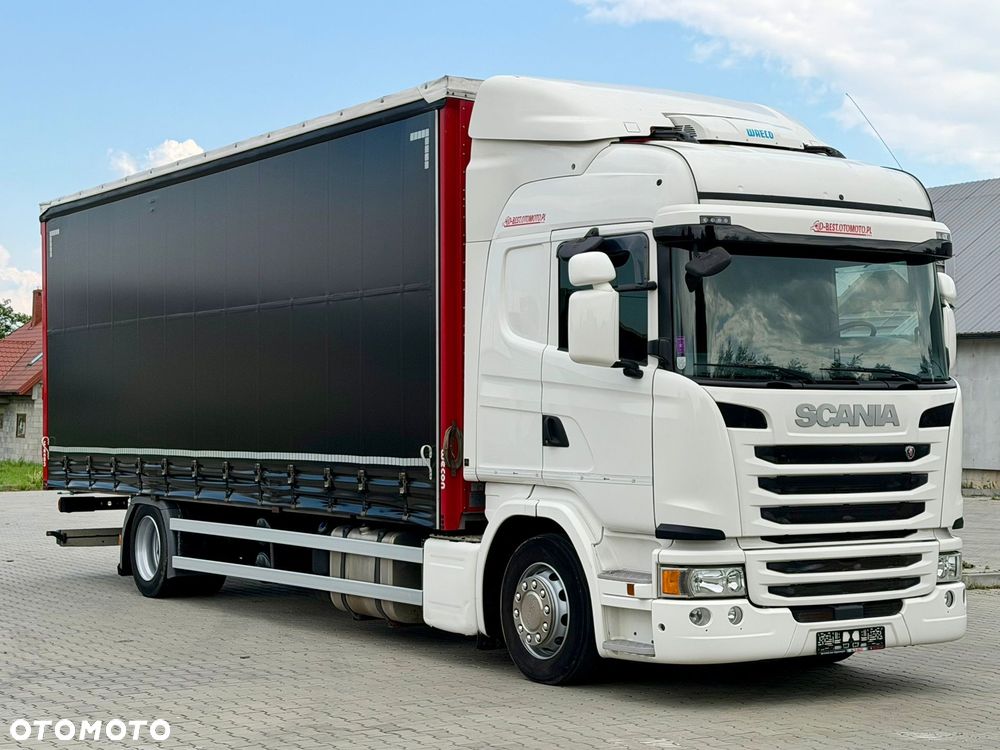 Scania G360 / FIRANKA / 20 EUROPALET / SYPIALKA / AUTOMAT / KLIMA POSTOJOWA / 540 TYŚ KM / ZSUWANY DACH / 2016 / EURO 6 - 2