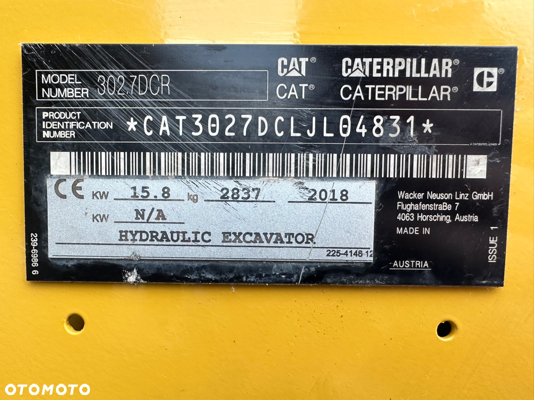 Caterpillar 302.7 D CR - 41
