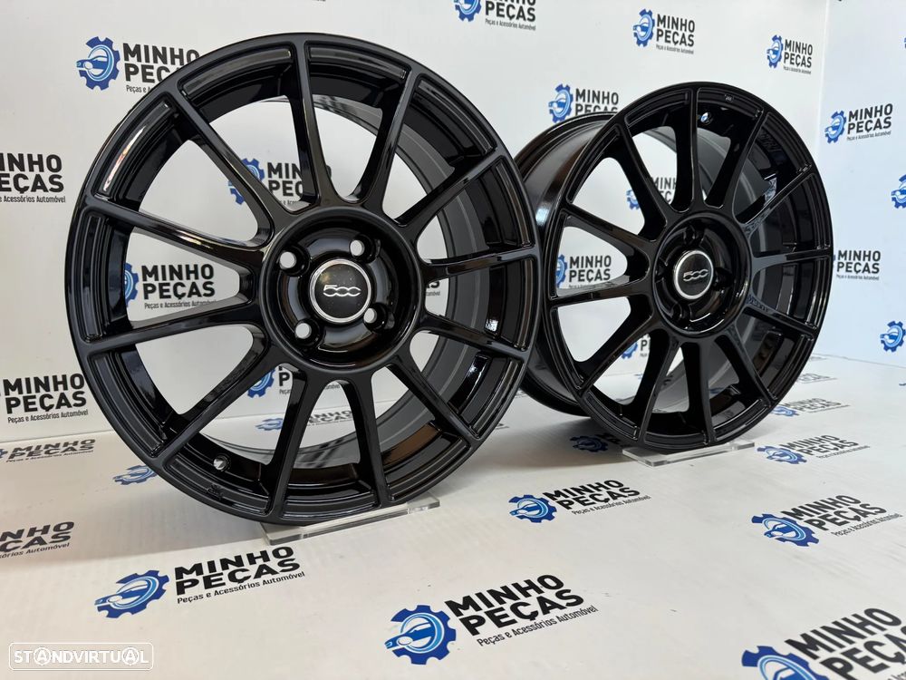 Jantes Look Fiat em 16 (4x98) Preto Brilho - 3