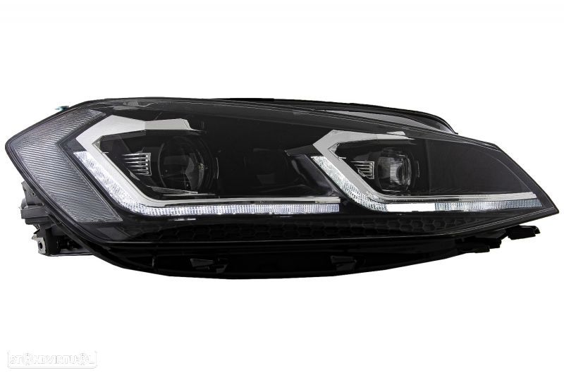 Faróis VW Golf 7.5 (2017 a 2020) Look GTI - 3