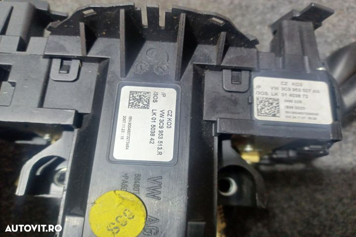 ANSAMBLU MANETE SEMNALIZARE + STERGATOARE  + TEMPOMAT 3C5953513R 3C99 - 3