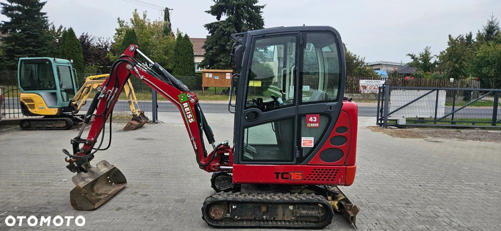 Terex TC 16 poszerzane gąsienice 2 łyżki z Niemiec