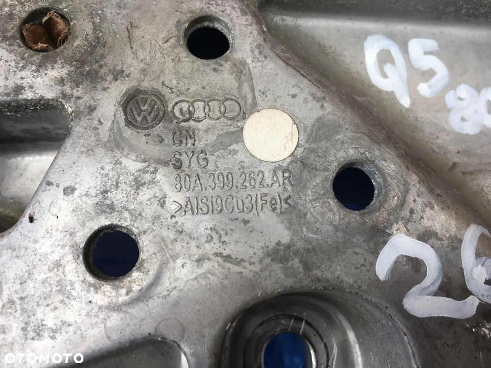 Audi Q5 80A  Łapa Skrzyni Biegów Podpora Poduszka 2017r  80A399262AR - 2