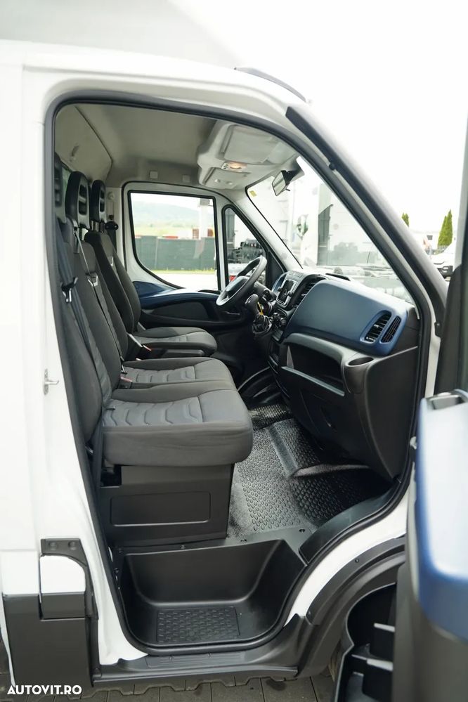 Iveco DAILY 35-180 / CONTAINER / HI-MATIC / PALFINGER LIFT / 3 LOCURI / 2021 - 31