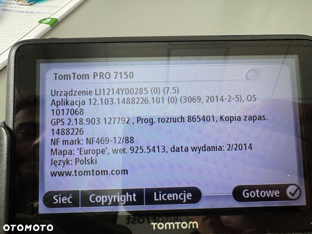 NAWIGACJA GPS TOMTOM PRO 7150 KOMPLET - 12