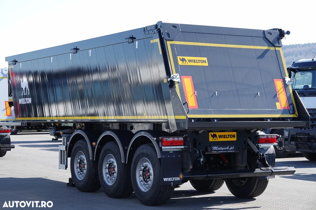 Wielton BASCULANTE ALUMINIU 28 M3 / NOU-NOU 2025 / GREUTATE: 5200KG / AXIE LIFTATOR / DISPONIBIL Imediat - 5