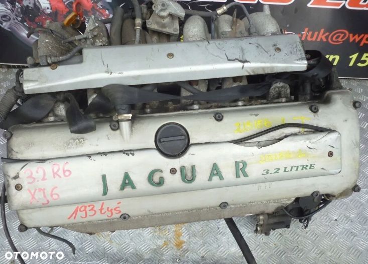 SILNIK JAGUAR XJ6 3.2 R6 193 TYS - 2