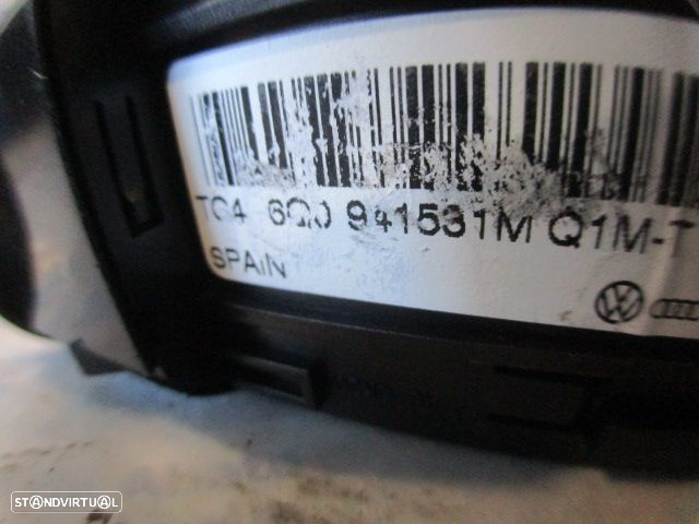 Interruptor 6Q0941531M VW POLO 4 9N FASE 2 2009 1.4TDI 70CV 5P CINZENTO LUZES - 4