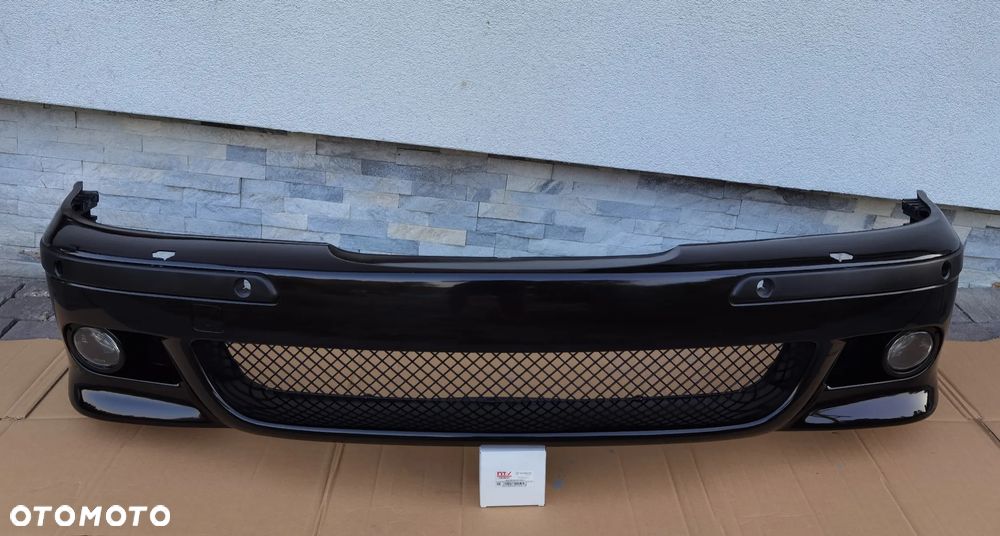 ZDERZAK BMW E39 M PAKIET COSMOSCHWARZ PRZEDNI PRZÓD PDC SPRYSKI ORYGINALNY WYSYŁKA BDB - 1