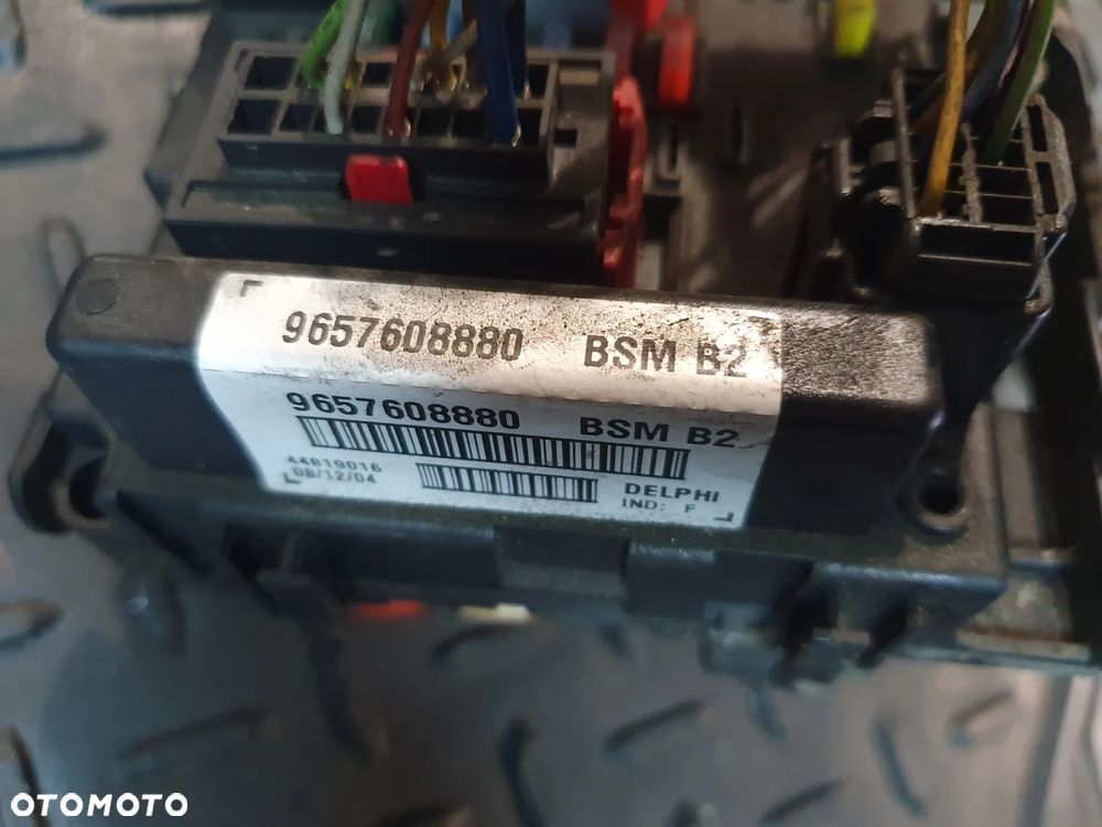 BSM MODUŁ SKRZYNKA BSM B2 PEUGEOT 206 207 307 CITROEN C2 C3 C4 9657608880 - 2
