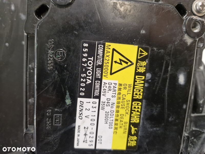 LEXUS LS IV 4 LS460 LS600 LAMPA REFLEKTOR PRAWY PRZÓD XENON - 12