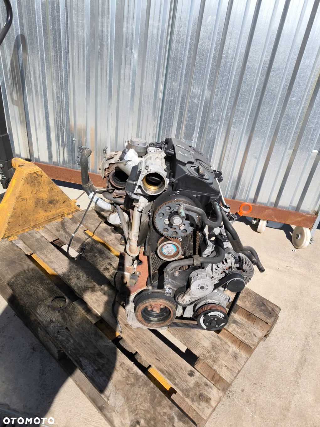 SILNIK KOMPLETNY AUDI VW SEAT SKODA 1.9 TDI BLS ORYGINAŁ ! - 2