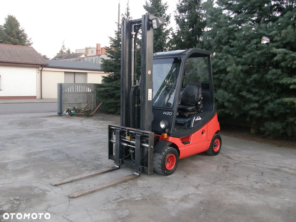 Linde H20T-03 TRIPLEX 5,5m przesuw pozycjoner - 3