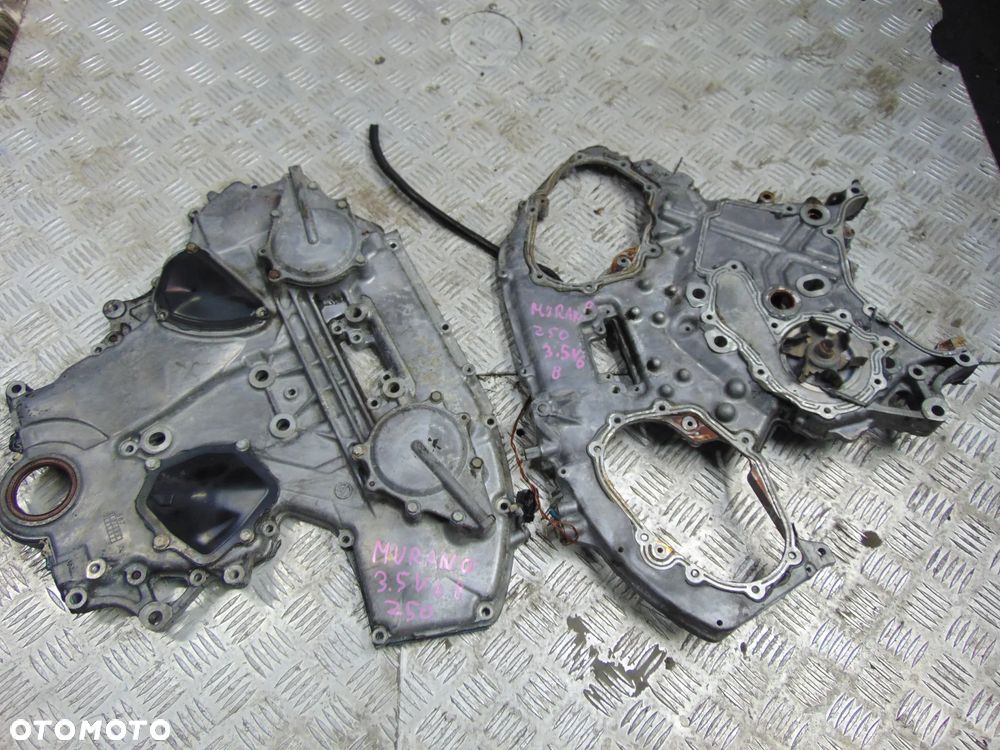 Obudowa rozrządu nissan murano z50 3,5 v6 kpl - 6