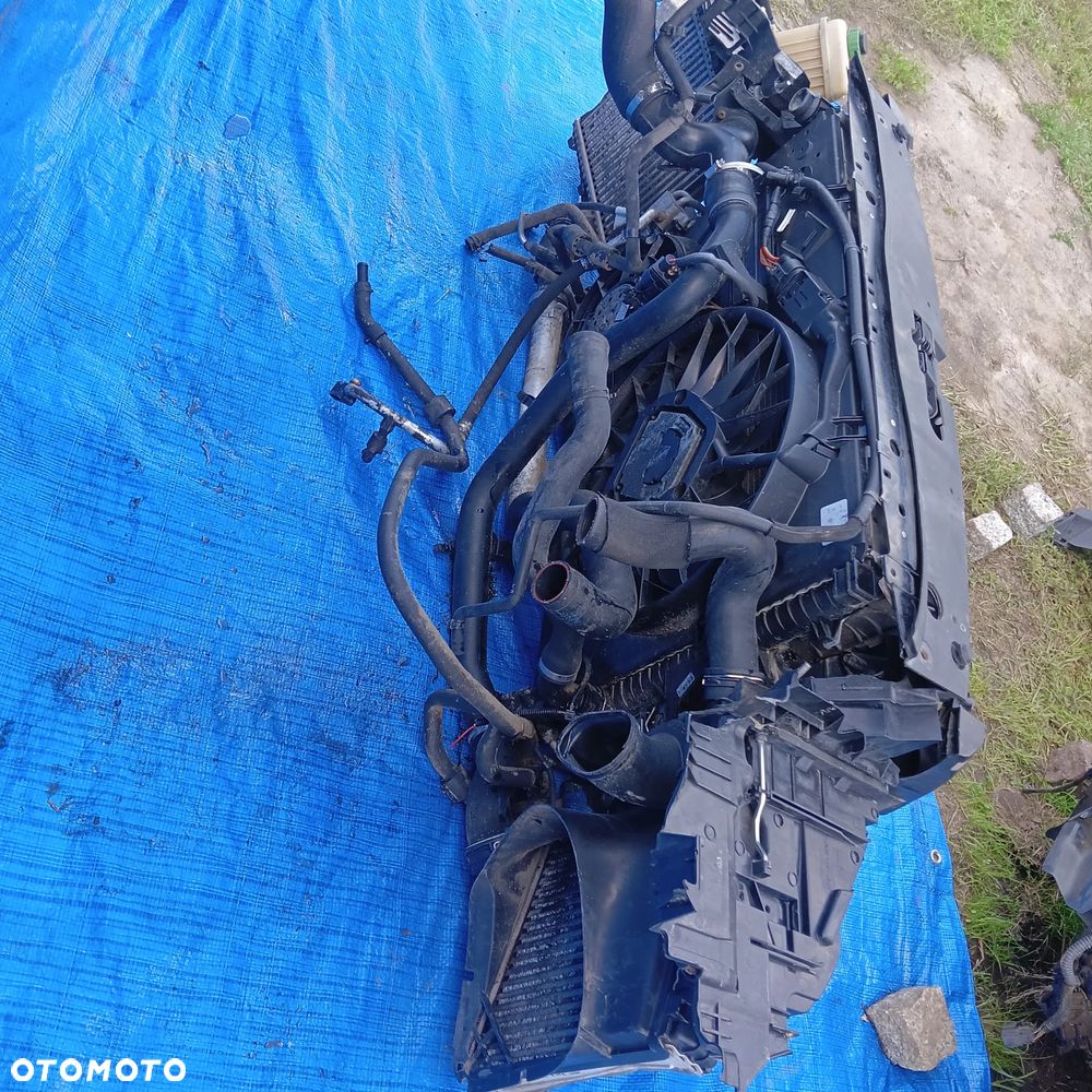 PAS PRZEDNI WZMOCNIENIE CZOŁOWE PAS CHŁODNICE WENTYLATORY VW TOUAREG 3.0 TDI KOMPLET - 11