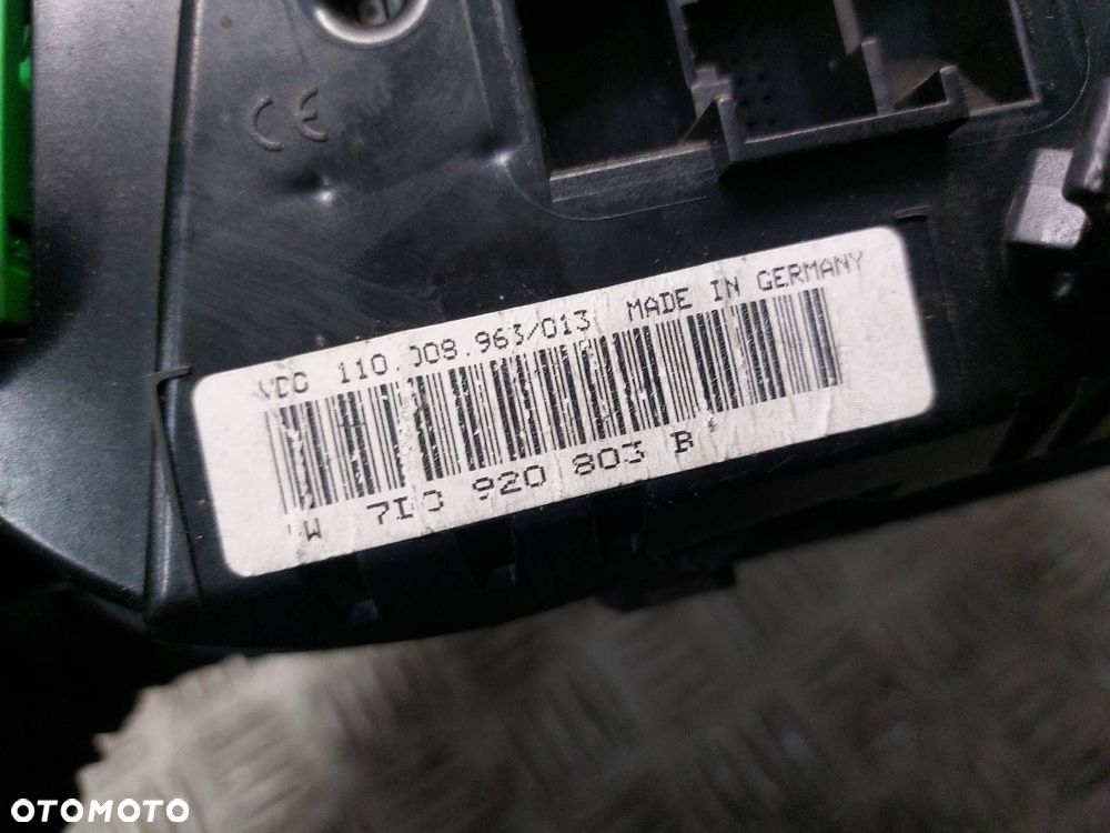 LICZNIK ZEGARY VOLKSWAGEN TRANSPORTER T4 LIFT 2.5 TDI 7D0920803B - 4