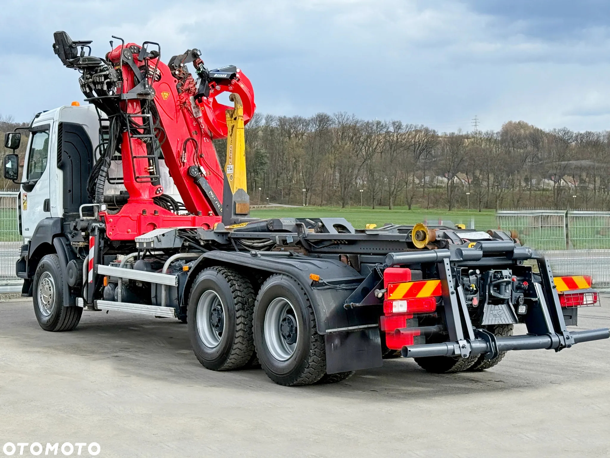 Renault KERAX 460 DXI * HAKOWIEC + EPSILON Q170Z69 * STAN BDB * 6x4 - 4