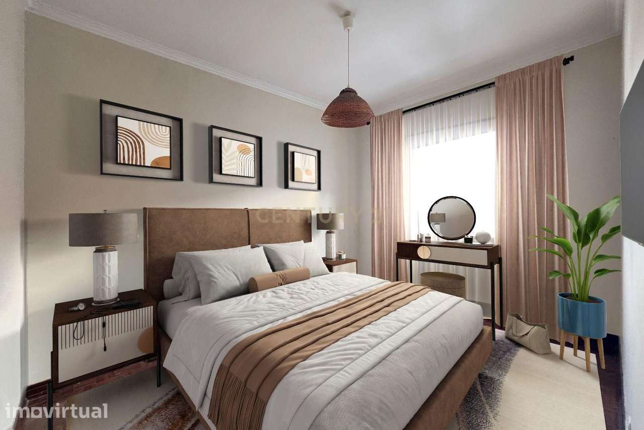 Apartamento T2, Centro de Beja, 74 m2, duas varandas - Grande imagem: 2/26