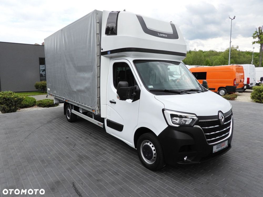 Renault MASTER  PLANDEKA 10 PALET TEMPOMAT LEDY PNEUMATYKA KLIMATYZACJA  165KM - 5