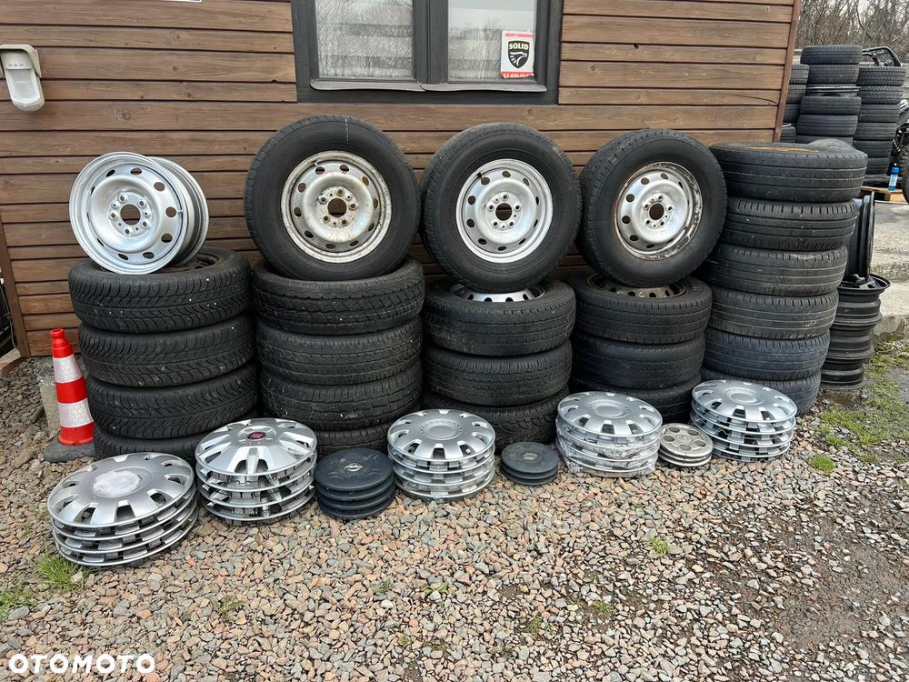 Felgi Stalowe Oryginalne Oem Iveco Daily 15 16 6x125 Oryginał ! - 10