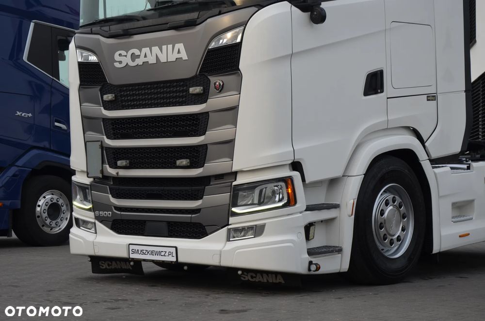 Scania S 500 / 2018r / KLIMA P. / FULL AIR / FULL LED / AIRBAG / ACC / NAVI / SKÓRY / WAGA 6182 - 8