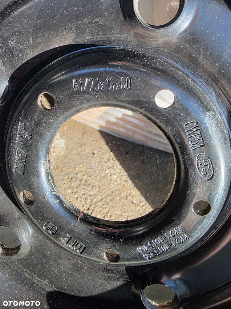 Kompletne koła stalowe R16 Ford Custom - 4