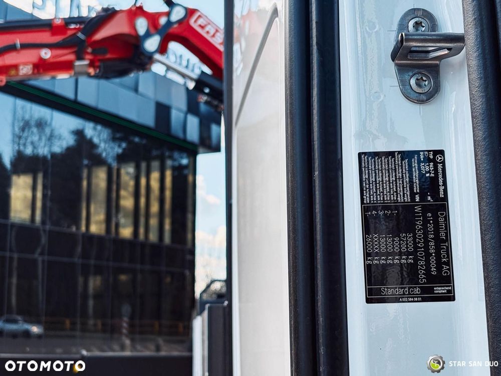 Mercedes-Benz ACTROS 3351 6x4 Fassi F485 Nowy ! Żuraw HDS Crane - 26