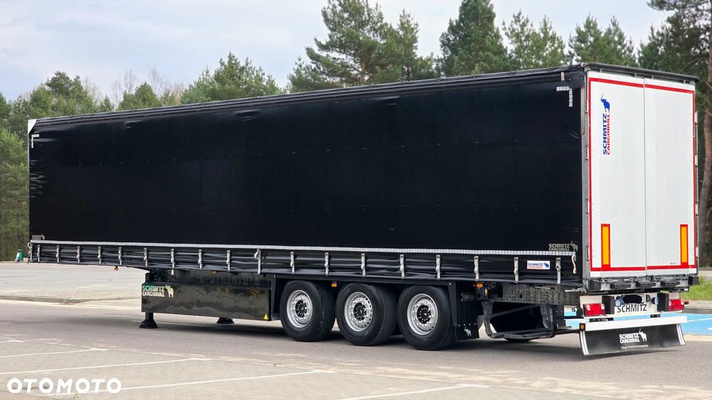 Schmitz Cargobull SCHMITZ CARGOBULL❗️❗️ MODEL 2020 / FIRANKA STANDARD / ROZSUWANE SŁUPKI BDE / OŚ PODNOSZONA / PALECIARA / OSIE SCHMITZ / 5 WYSOKOŚCI PODNOSZENIA DACHU / CERTYFIKAT XL CODE / HAMULCE TARCZOWE / MULTILOCK / GABARYTY / NIESPOTYKANA KONFIGURACJA / JAK NOWA ❗️❗️ - 10