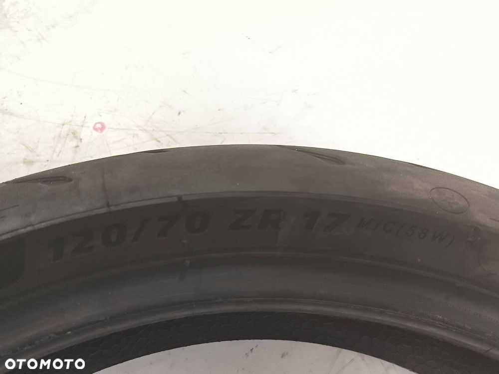 OPONA MOTOCYKL 17 TRIUMPH SPEED TRIPLE 1200 RS MICHELIN POWER 120/70 ZR17 - 4