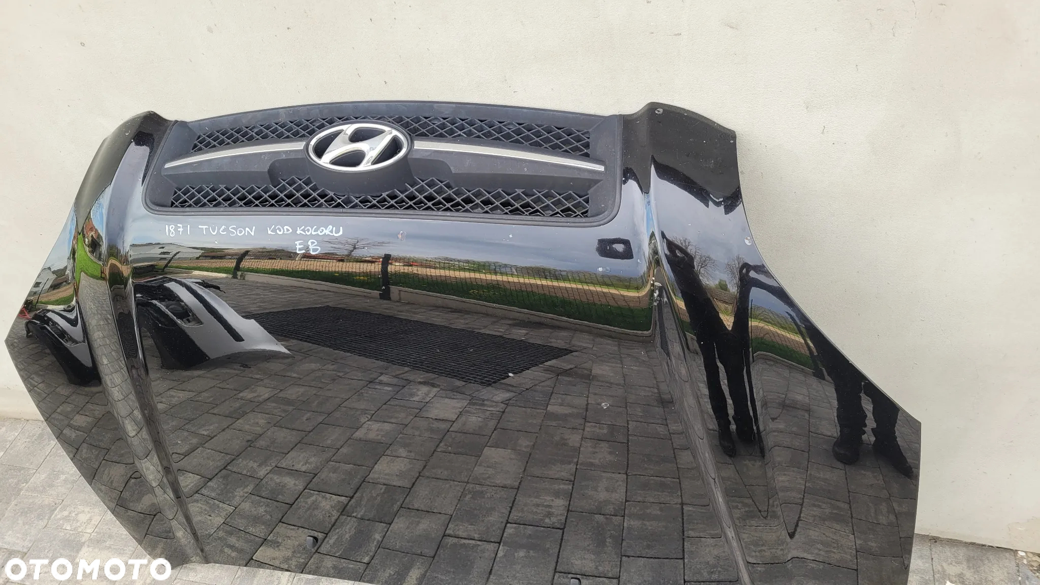 ZDERZAK PRZÓD, TYŁ, MASKA HYUNDAI TUCSON KOD KOLORU EB - 30