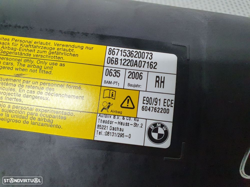 Airbag Banco Dto Bmw 3 (E90) - 2