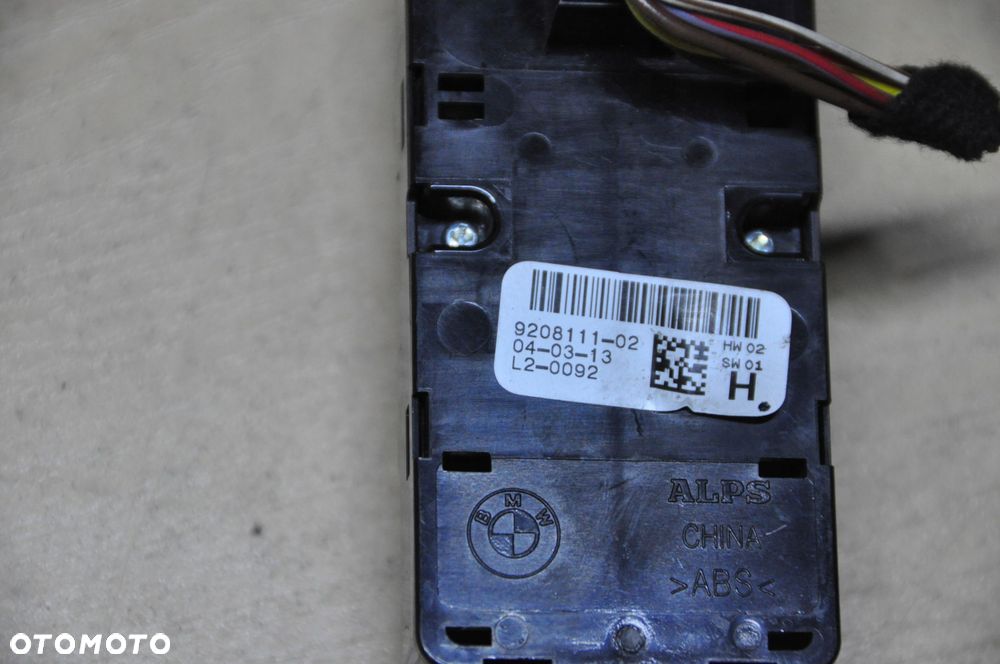 Bmw F30 F10 Przełącznik Szyb Lusterek Przód 9208111 - 3