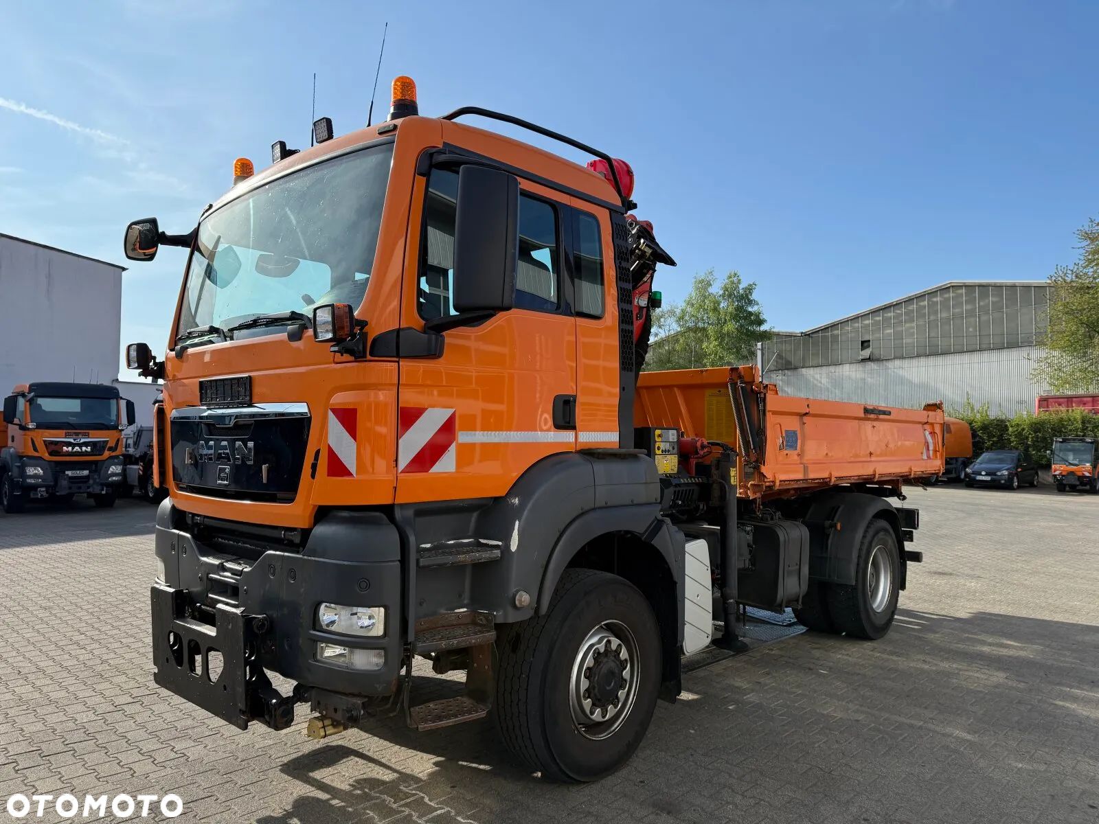 MAN TGA 18.360 4x4 WYWROTKA TRÓJSTRONNA Z PALFINGER - 1