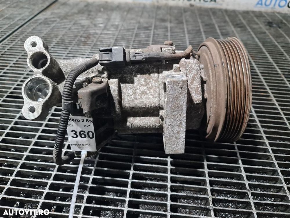 Compresor clima Dacia Sandero 2 Stepway 1.5 DCI 2012 - 2016 90CP K9K (1360) Diesel ... - 3
