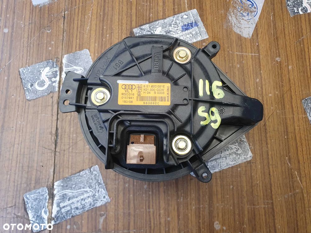 Wentylator Dmuchawa 8E1820021 A B E Nawiewu Nagrzewnicy VALEO EU AUDI A4 B6 B7 - 11