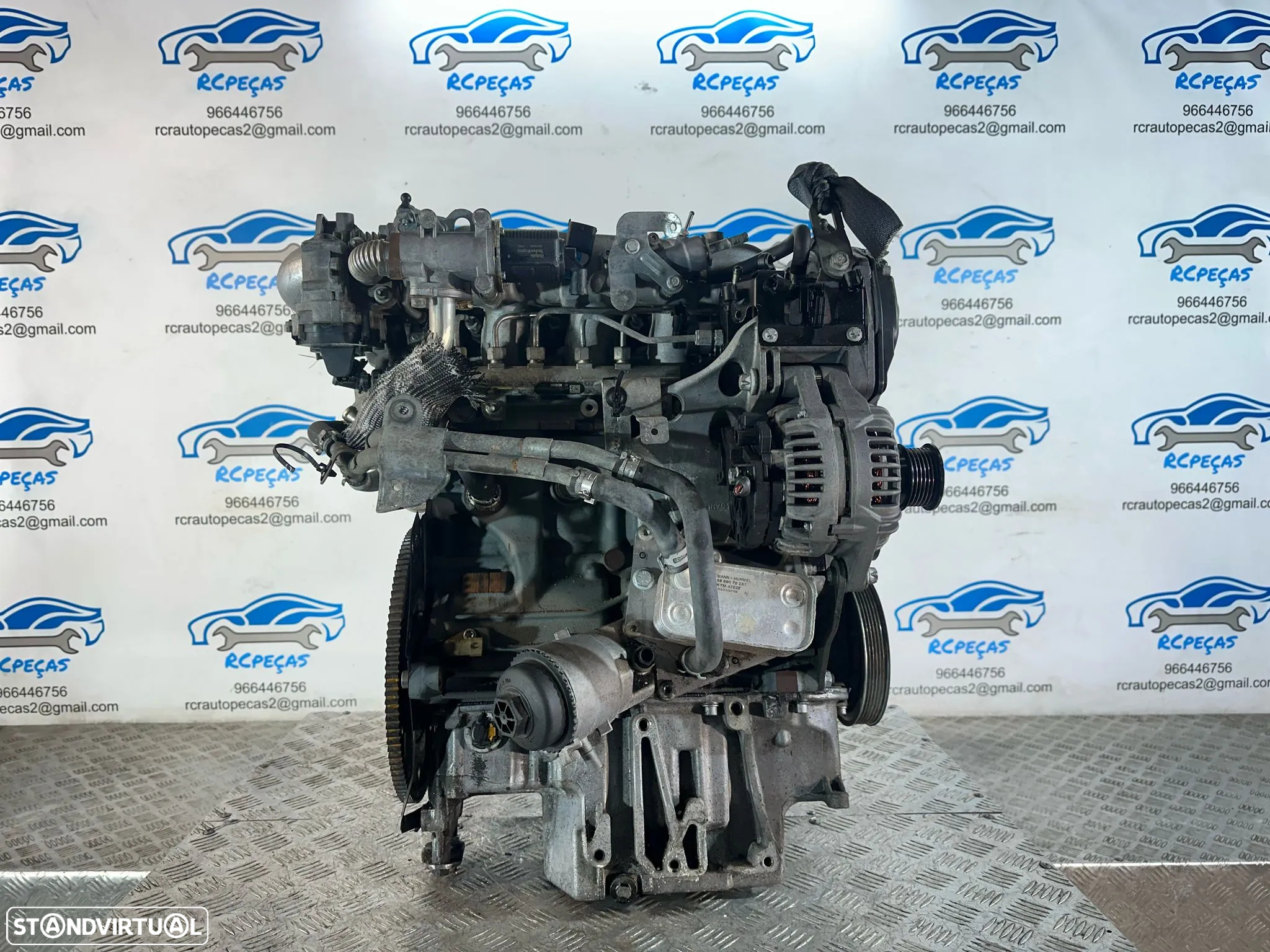 .Motor Completo GM Fiat Opel Saab Z19DT D207E 1.9 CDTi TiD 120cv 8v Bosch 2004 a 2010 - 2