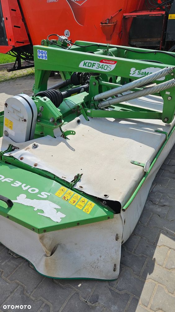 SaMasz KDD 861 S+T Kosiarka Dyskowa Motyl z taśmami  w Zestawie z Czołową kosiarką KDF 340 S - 31