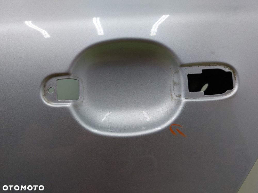 Drzwi tylne lewe tył SKODA FABIA II 2 LIFT 2010-2014 KOMBI LA7W SREBRNE - 7
