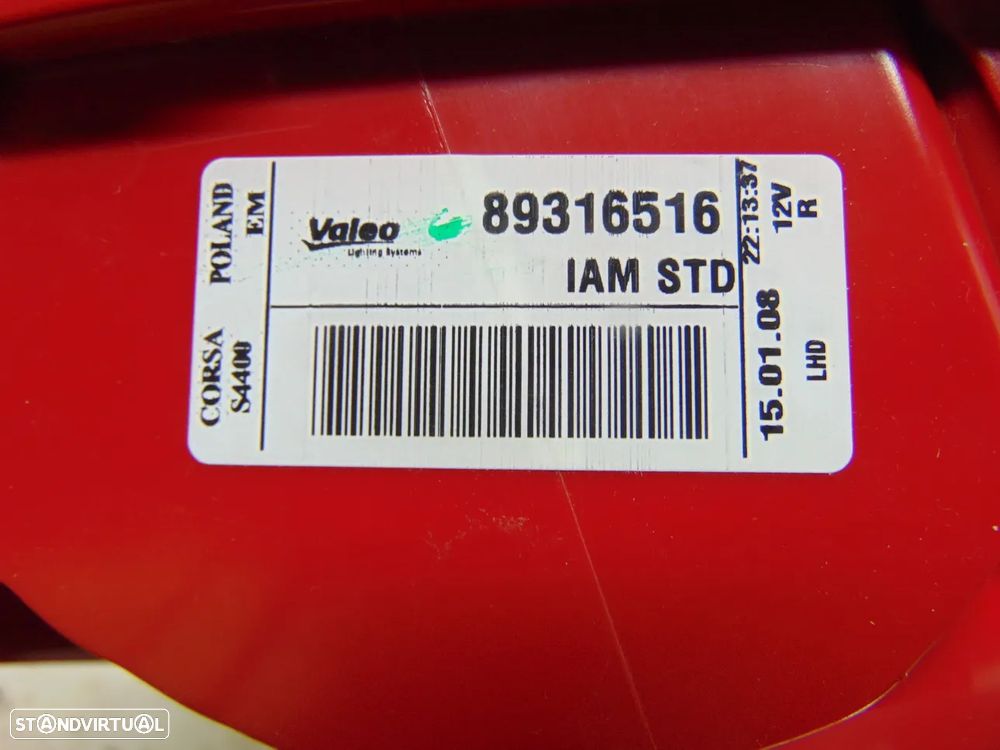 Opel Corsa D farolins - 8