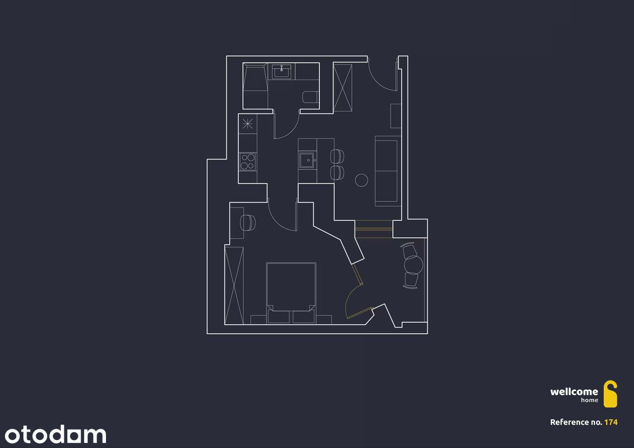 Mieszkanie z balkonem | CENTRUM | Flat For Rent at Market Square