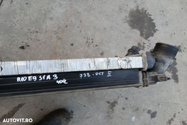 Radiator apa racire motor 1K0145803BM 65281A + INTERCOOLER 1K0145803B - 5