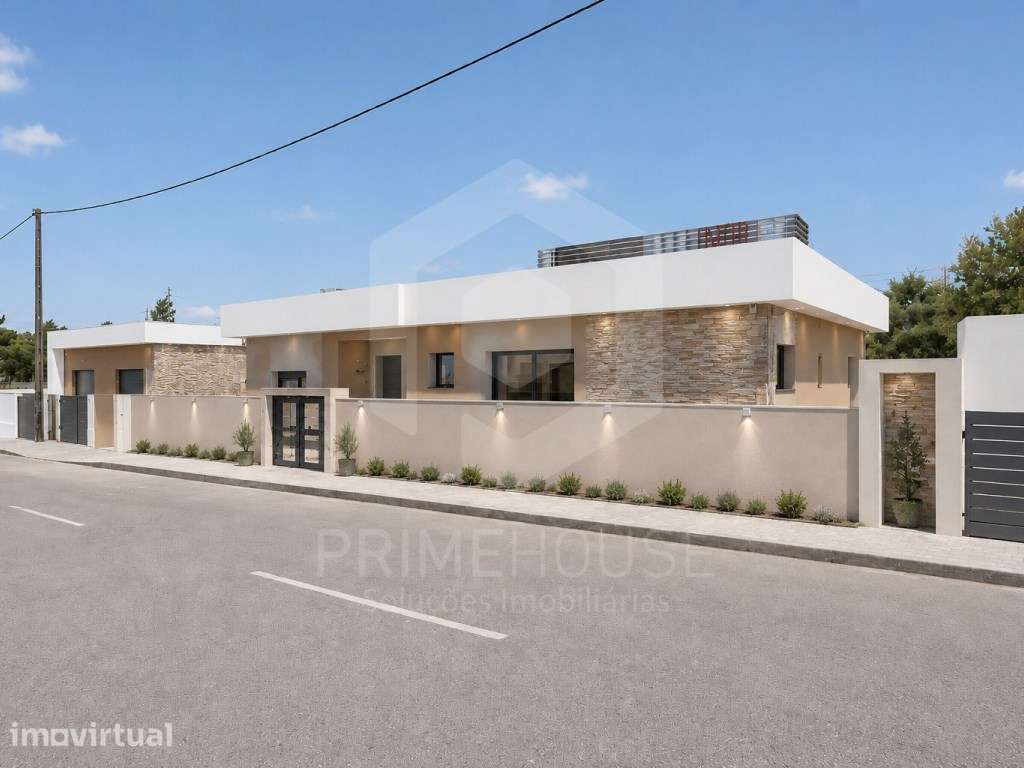 Moradia Isolada terrea T4 com Piscina Quinta do Anjo - Grande imagem: 3/21