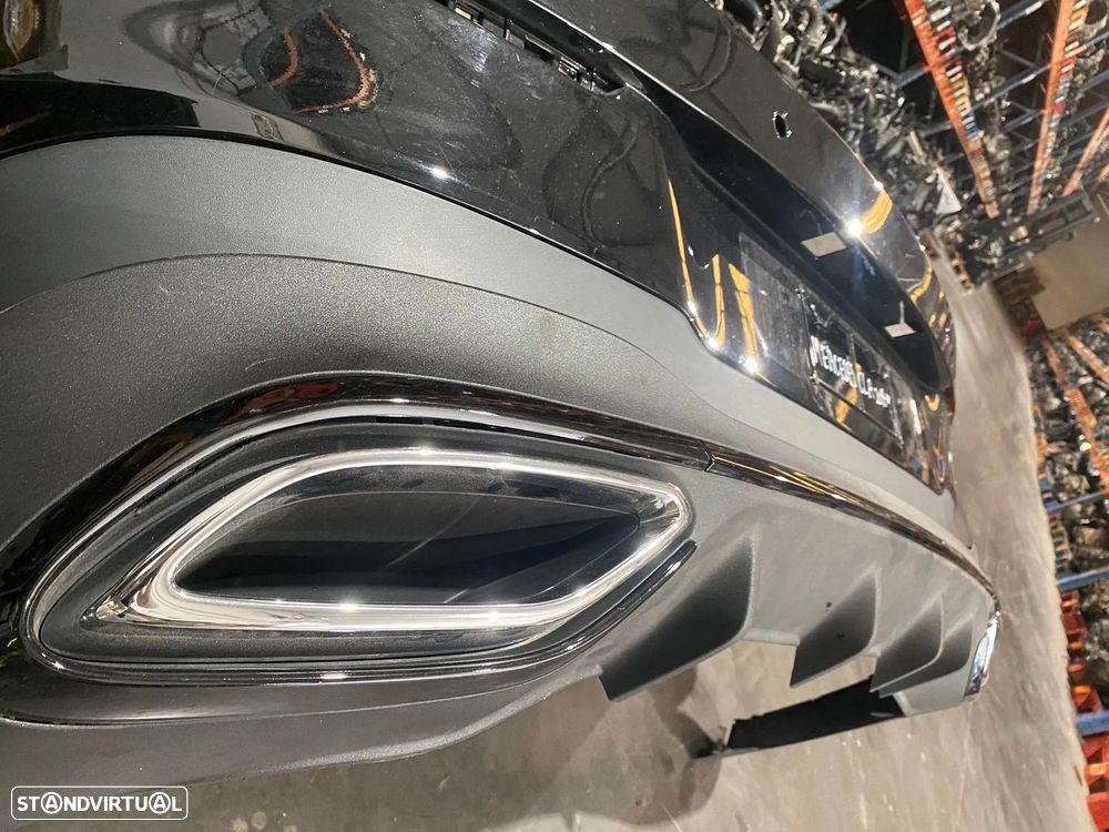 Para choques Traseiro + Difusor Ponteira escape CLA AMG 2019 - 4