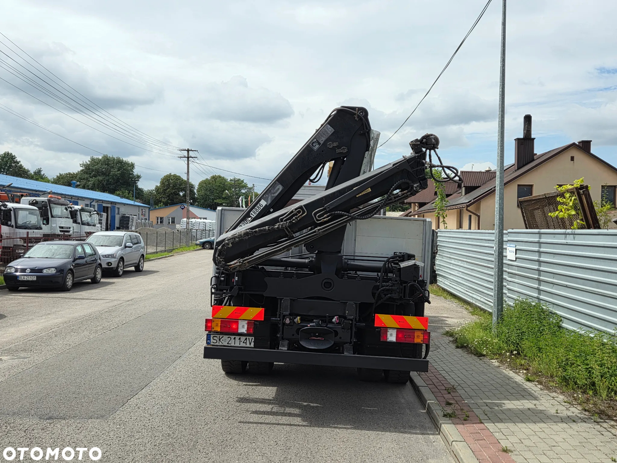 Mercedes-Benz AXOR 1826L KLIMA HDS HIAB ROTATOR tył PODUSZKI Euro 4 - 11