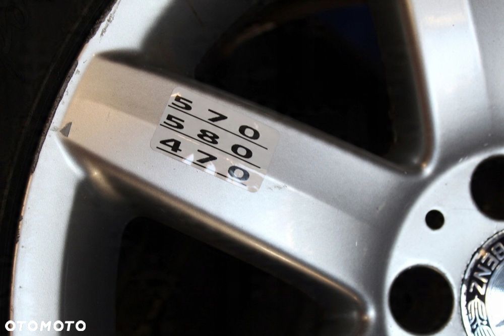 FELGI ALUMINIOWE MERCEDES SL R230 17" ET35 A2304010902 8.5" 5x112 ET 35 - 8