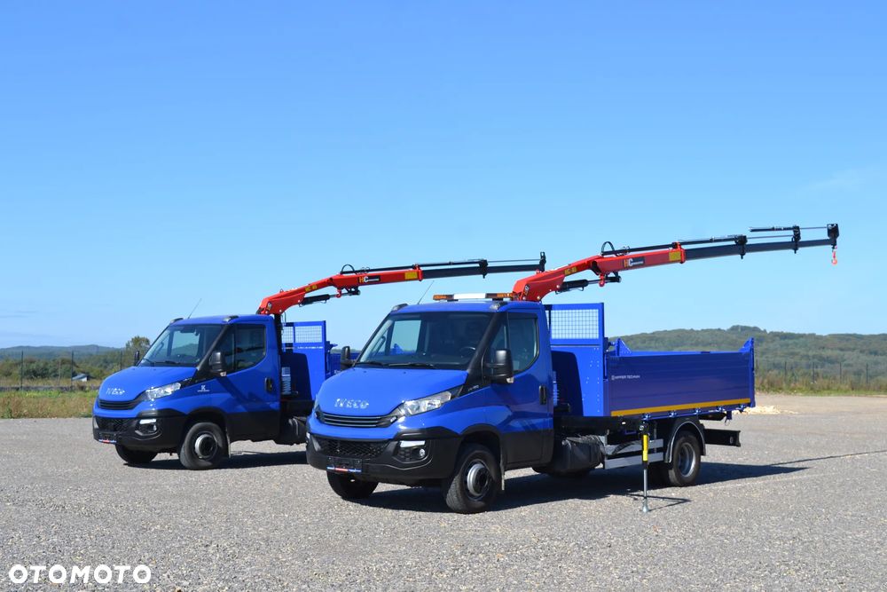 Iveco Daily 72C18 Nowy 3-stronny wywrot Żuraw HC45 HDS Wywrotka Kiper 70C 65C 50C 35C - 14