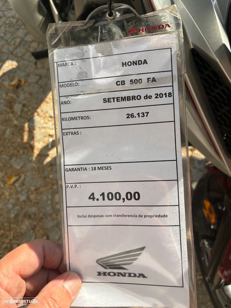 Honda CB 500 FA - 15